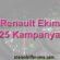 Renault Ekim 2025 Kampanyaları